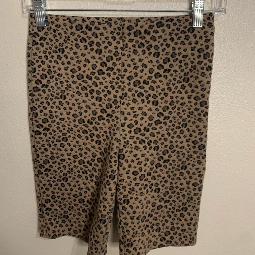 Forever 21 cheetah biker shorts